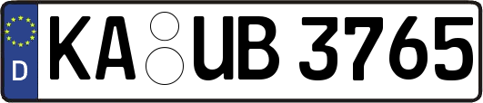 KA-UB3765