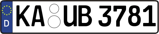 KA-UB3781