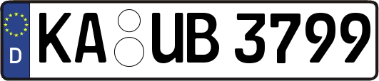 KA-UB3799
