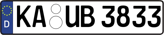 KA-UB3833