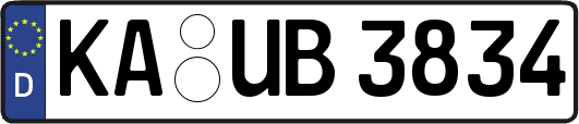 KA-UB3834
