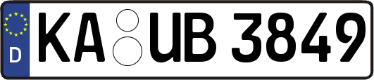 KA-UB3849