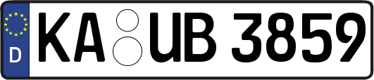 KA-UB3859