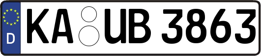 KA-UB3863