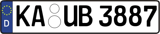 KA-UB3887