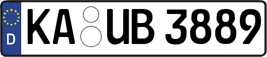 KA-UB3889
