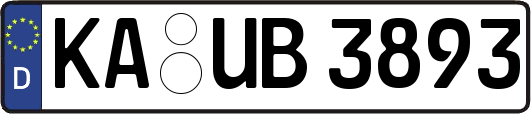 KA-UB3893