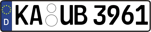 KA-UB3961