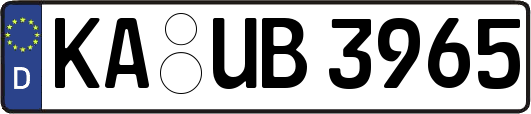KA-UB3965