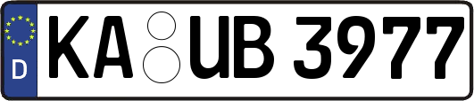 KA-UB3977