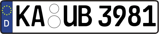 KA-UB3981