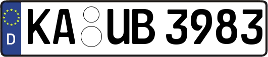 KA-UB3983