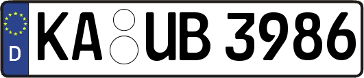 KA-UB3986