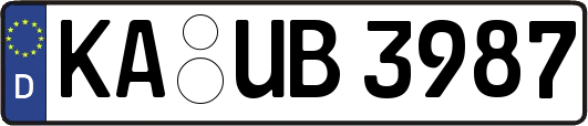 KA-UB3987