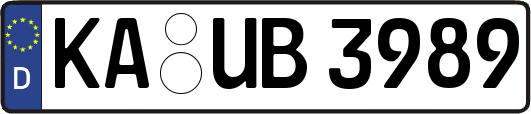 KA-UB3989