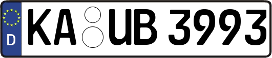 KA-UB3993