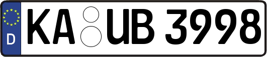 KA-UB3998