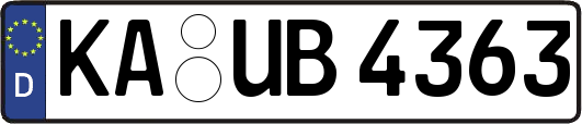 KA-UB4363