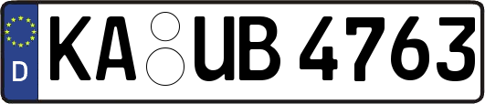 KA-UB4763