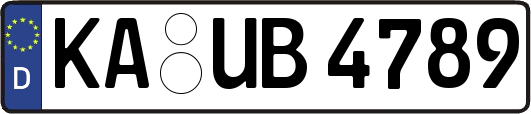 KA-UB4789