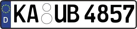 KA-UB4857