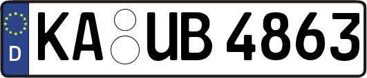 KA-UB4863