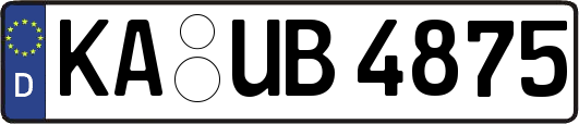 KA-UB4875
