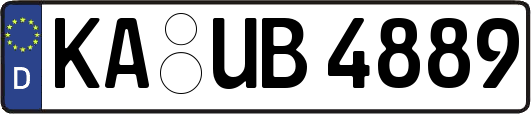 KA-UB4889