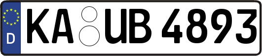 KA-UB4893