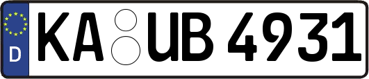 KA-UB4931