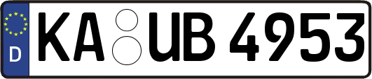 KA-UB4953