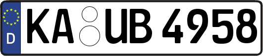 KA-UB4958