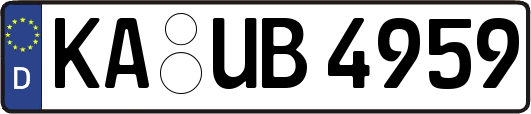 KA-UB4959