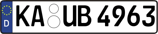 KA-UB4963