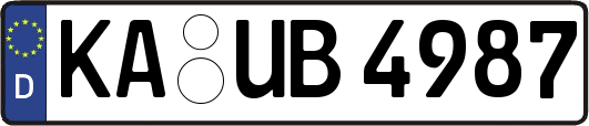 KA-UB4987