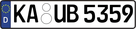 KA-UB5359