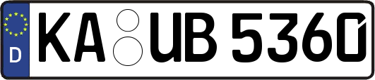 KA-UB5360