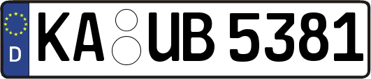 KA-UB5381