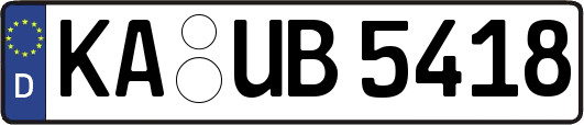 KA-UB5418
