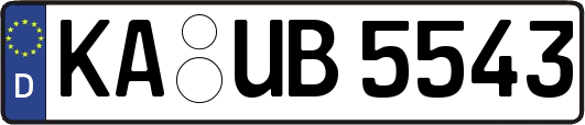 KA-UB5543