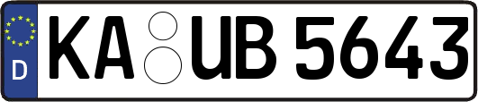 KA-UB5643