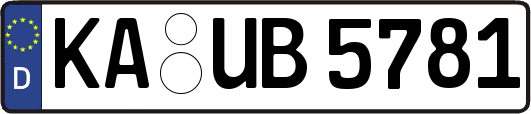 KA-UB5781