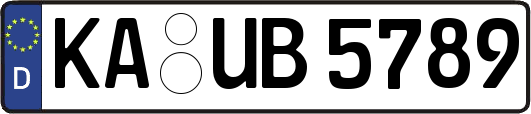 KA-UB5789