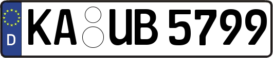 KA-UB5799