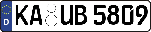 KA-UB5809