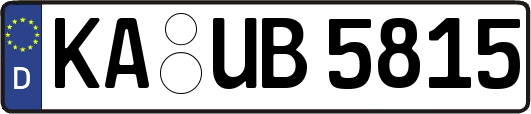 KA-UB5815