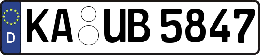 KA-UB5847