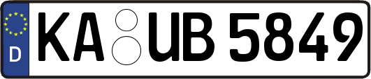 KA-UB5849