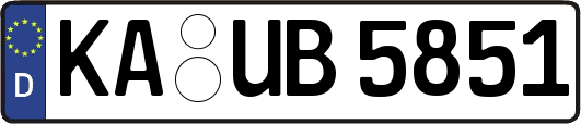 KA-UB5851