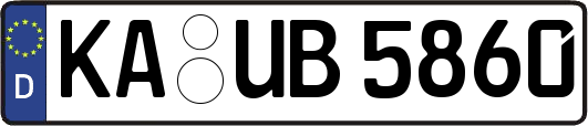 KA-UB5860